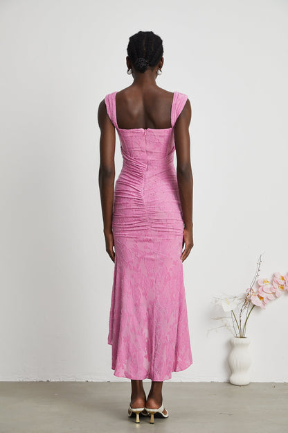 Charlotte floral jacquard maxi dress (Final Sale-US Only)