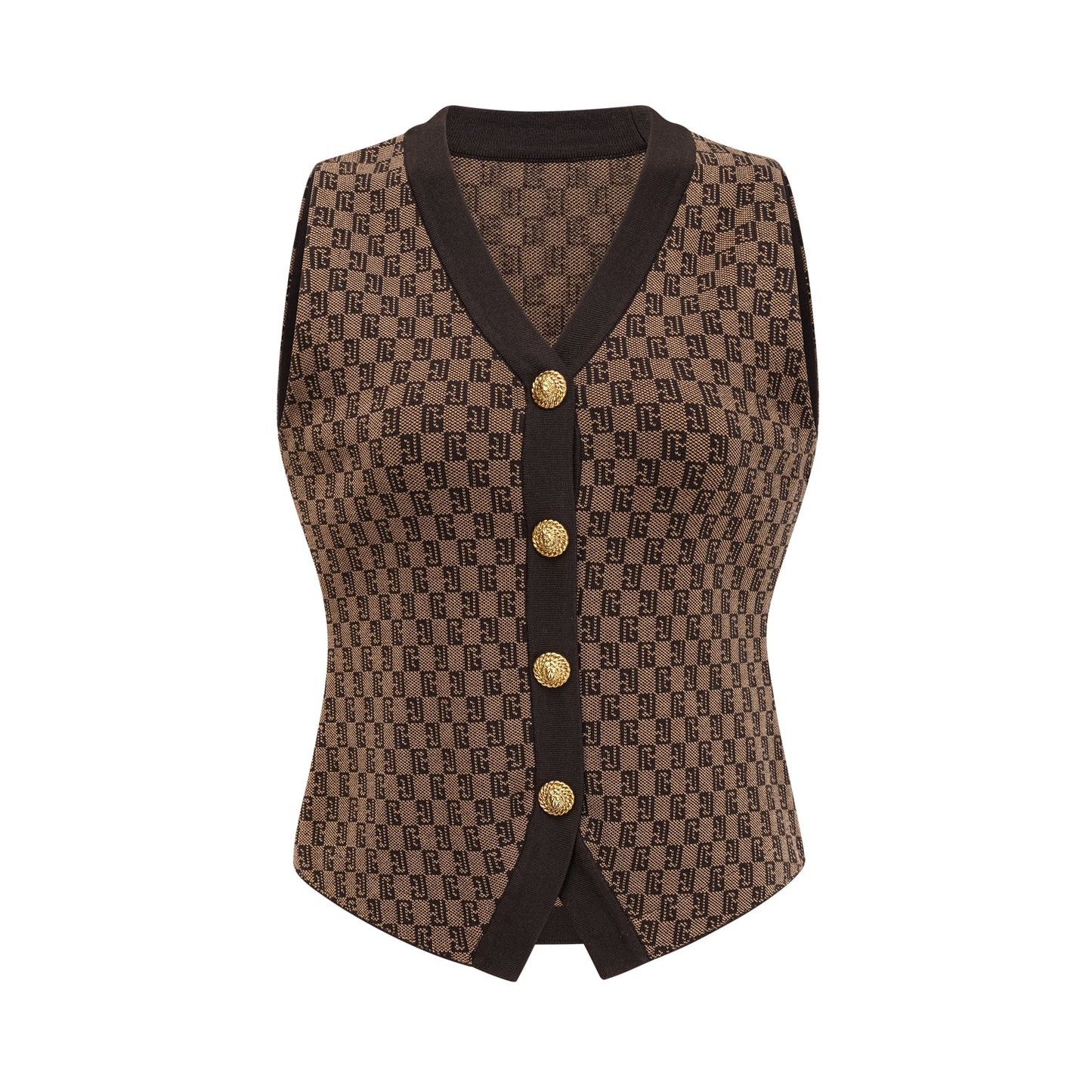 Cyrielle monogram-jacquard top & trousers matching set（Final Sale）