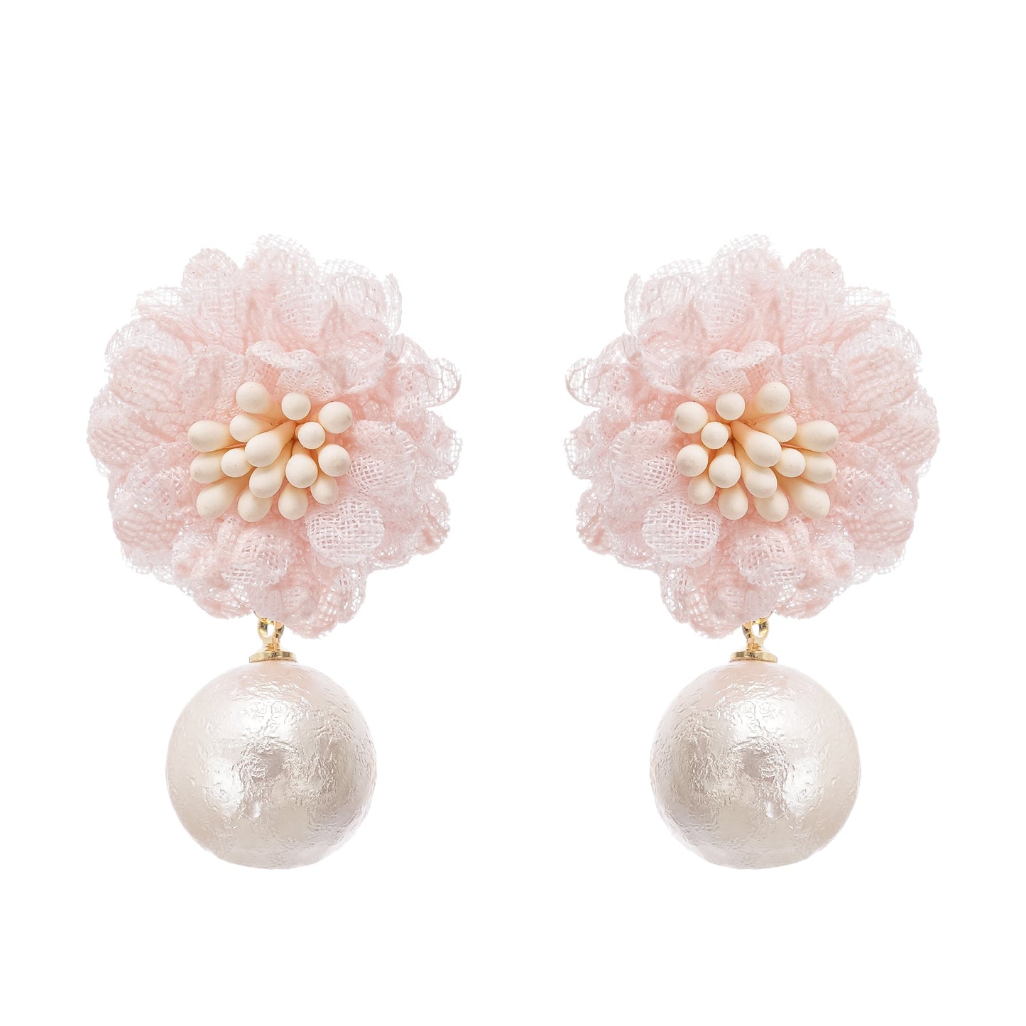 Capriana floral motif drop earrings