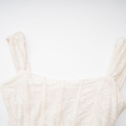 Charlotte floral jacquard maxi dress (Final Sale-US Only)