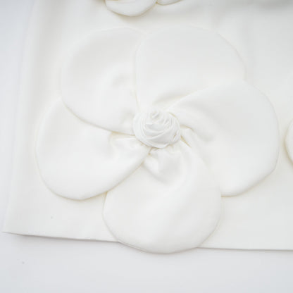 Liane White Floral Off-Shoulder Mini Dress