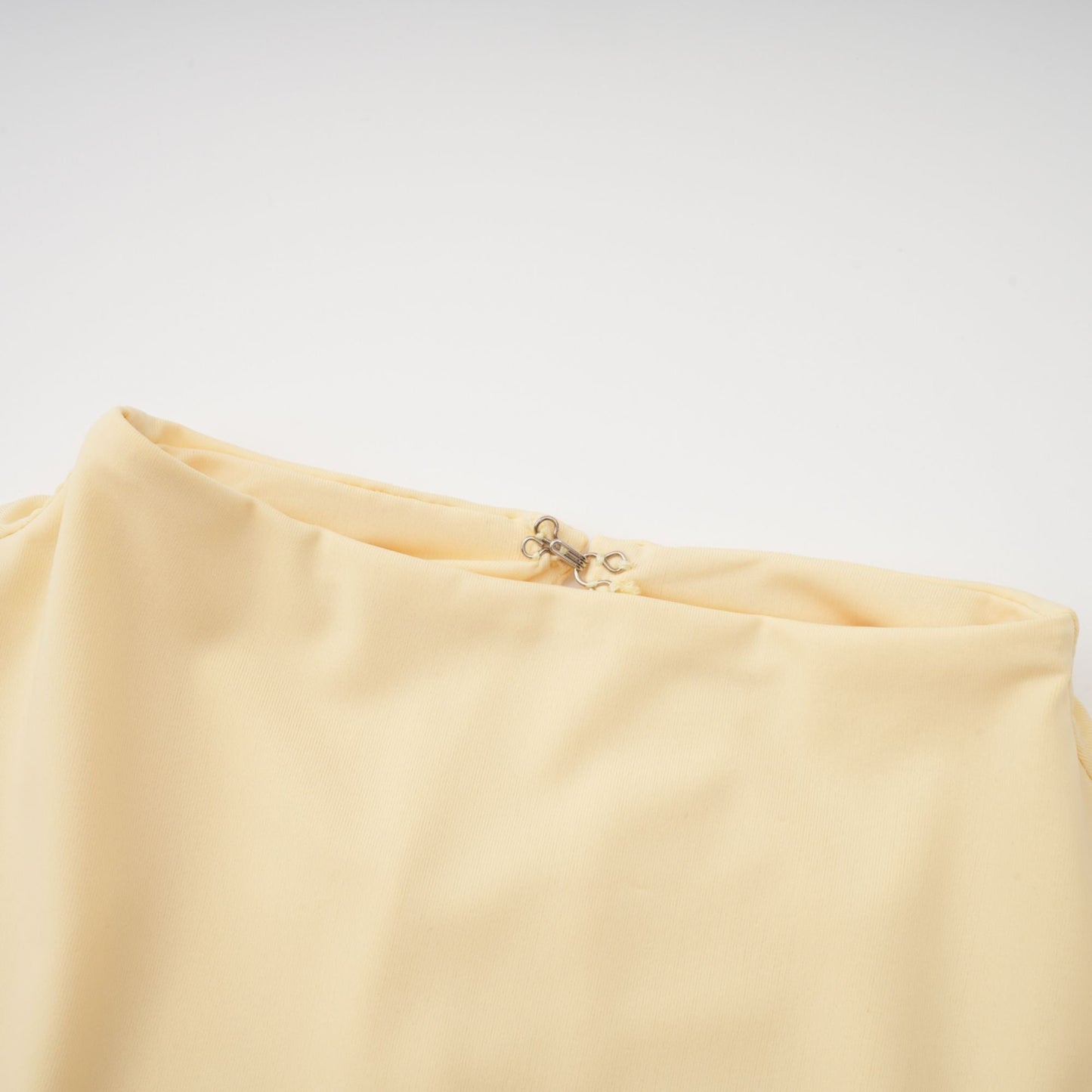 Fenella Yellow Asymmetrical Draped Cape & Dress Matching Set