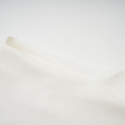 Hanna white ruched cropped top (Final Sale)