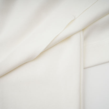 Hanna white ruched cropped top (Final Sale)