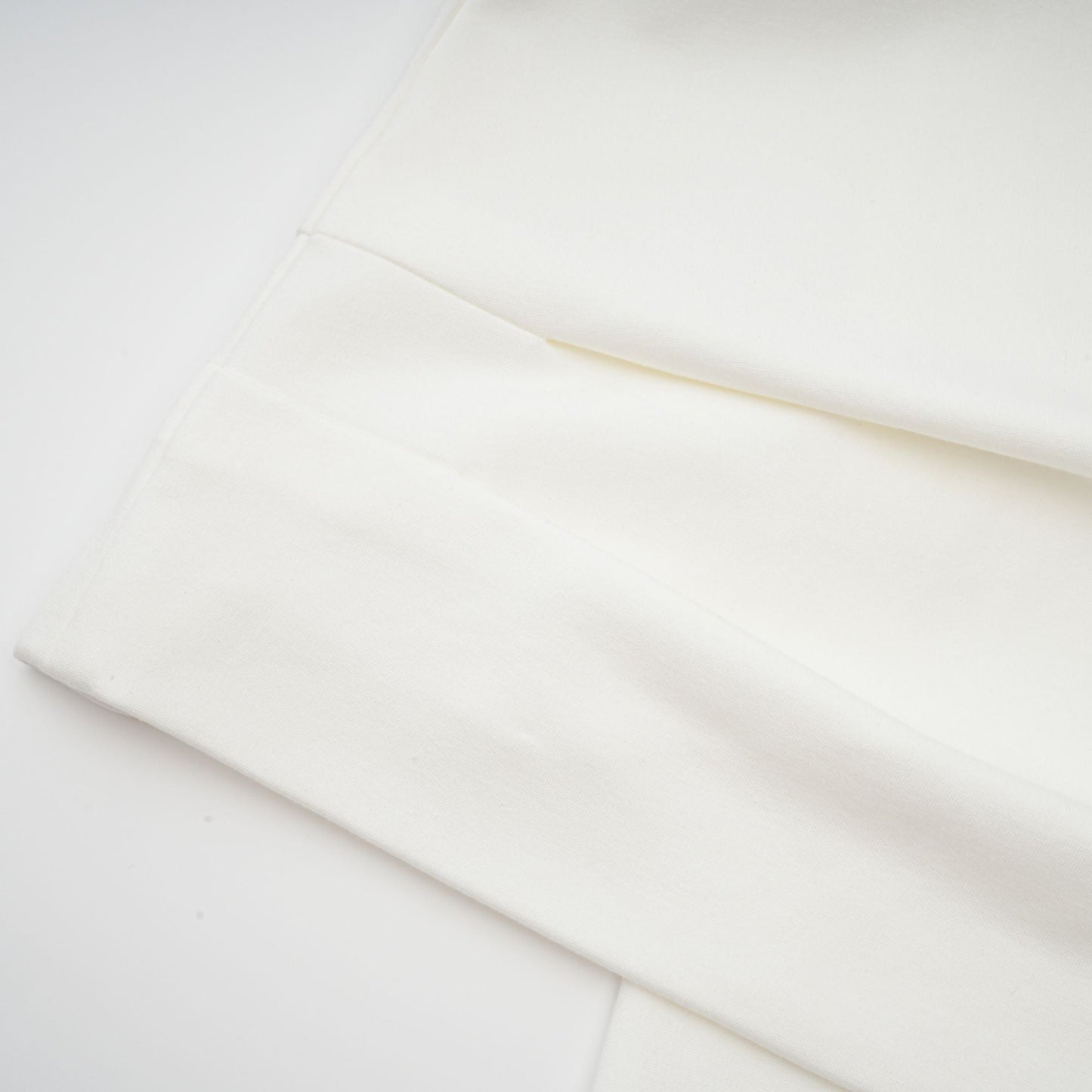 Hanna white ruched cropped top (Final Sale)