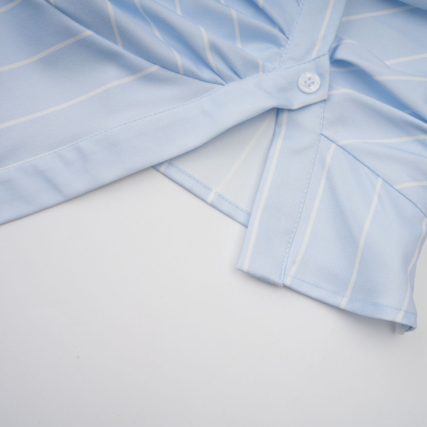 Hélène striped off-shoulder blouse