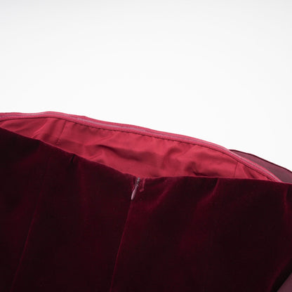 Azura Red Floral Appliqué Maxi Dress