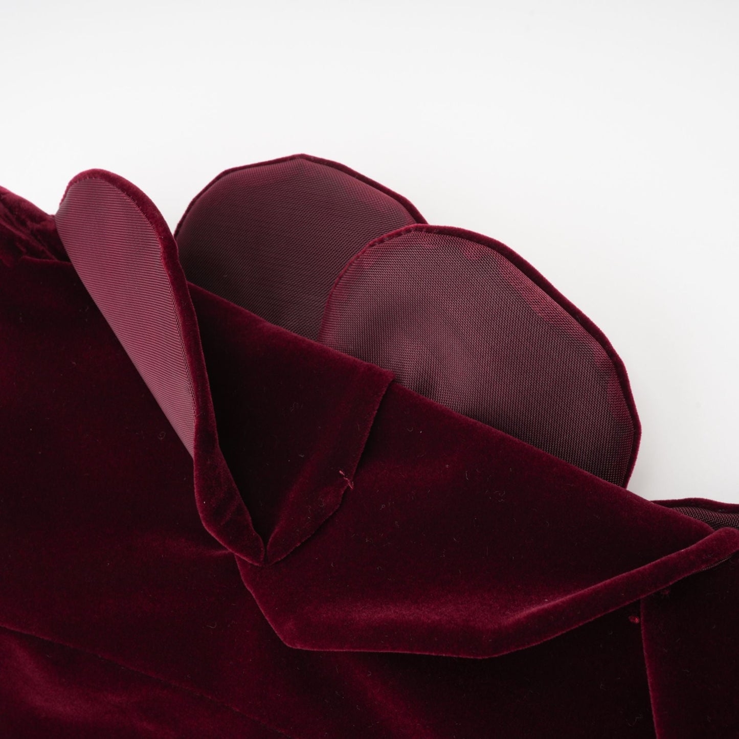 Azura Red Floral Appliqué Maxi Dress