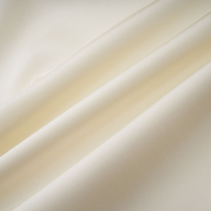 Lyna White Satin Ruffled Mini Dress with Shawl Panel Detail