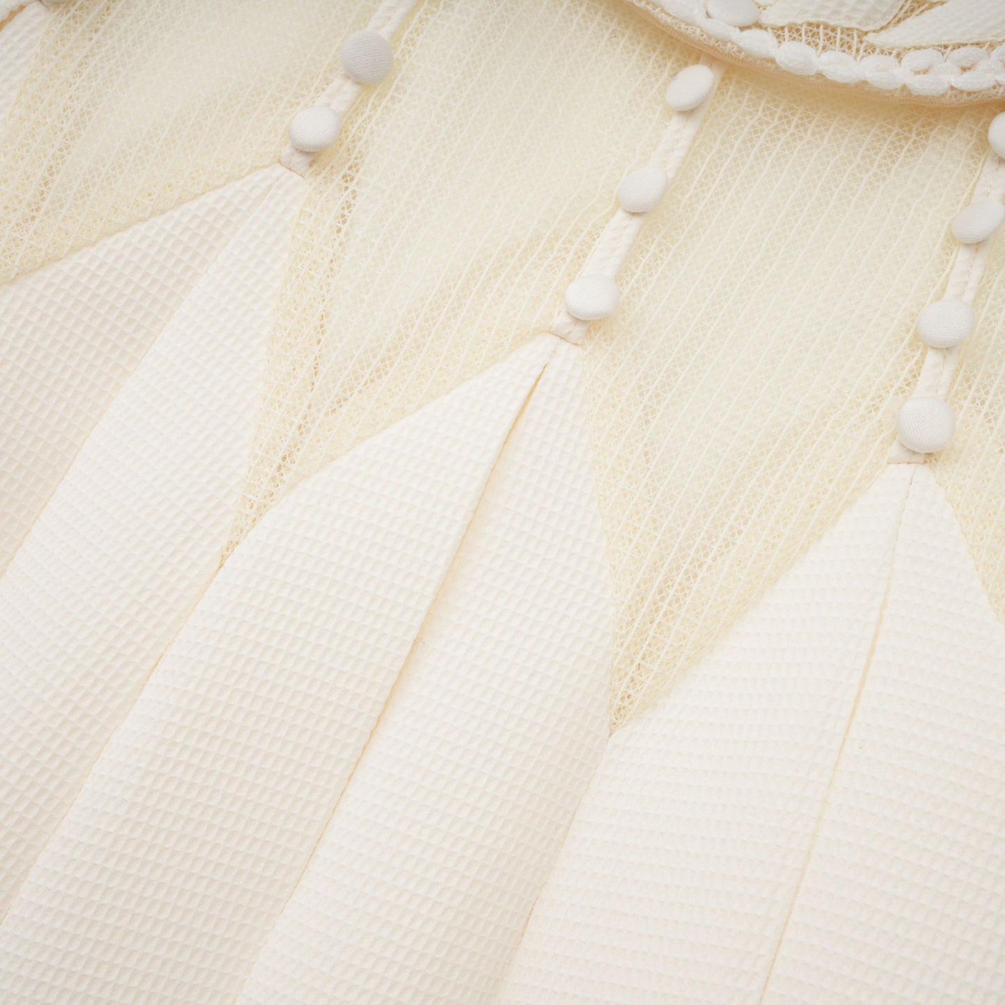 Maelle White Flower Embroidered Maxi Dress