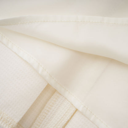 Maelle White Flower Embroidered Maxi Dress