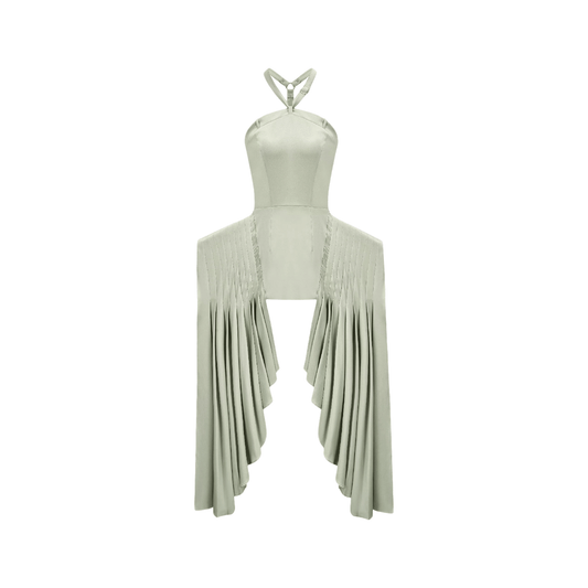 Michel layered-hemline mini dress (Final Sale)