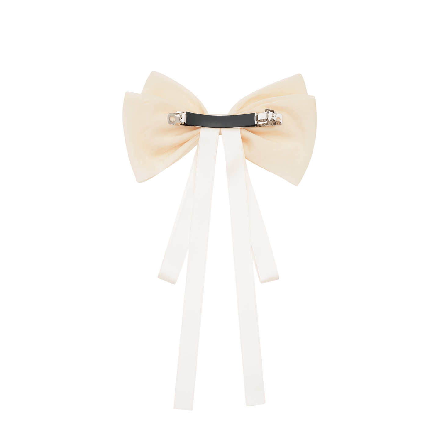 Aya neutrals hair-bow clip