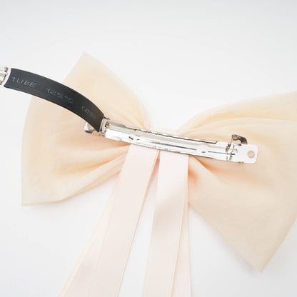 Aya neutrals hair-bow clip