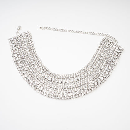 Sylvie crystal-embellished necklace